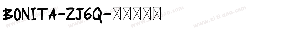 Bonita-Zj6q字体转换