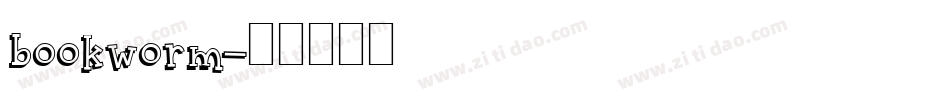 bookworm字体转换