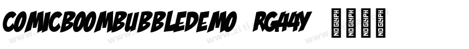 ComicBoomBubbleDemo-rg44y字体转换