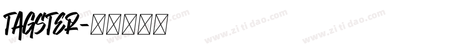 TAGSTER字体转换