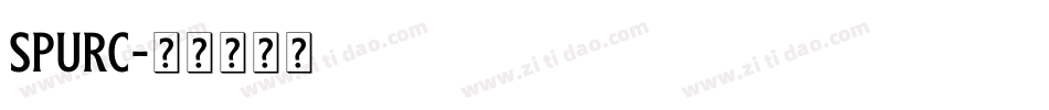 SPURC字体转换