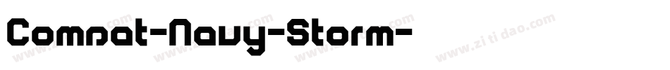 Comsat-Navy-Storm字体转换