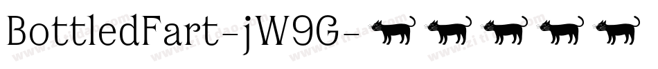 BottledFart-jW9G字体转换