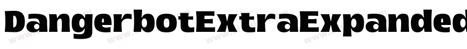 DangerbotExtraExpandedExpanded-Edr9字体转换