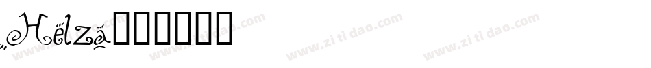 Helza字体转换