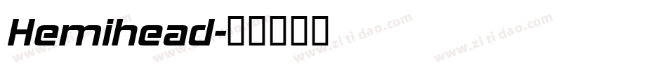 Hemihead字体转换