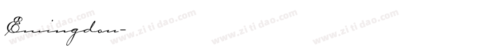 Emingdou字体转换