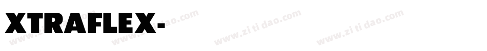 XTRAFLEX字体转换