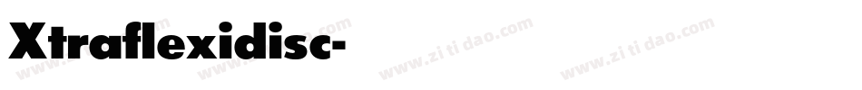 Xtraflexidisc字体转换