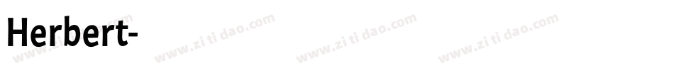 Herbert字体转换