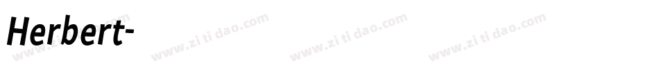 Herbert字体转换