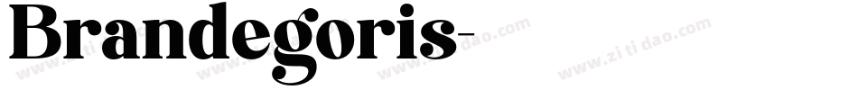 Brandegoris字体转换