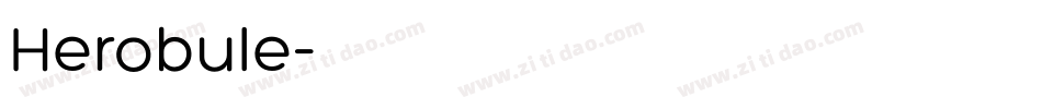Herobule字体转换