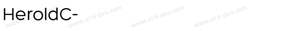 HeroldC字体转换