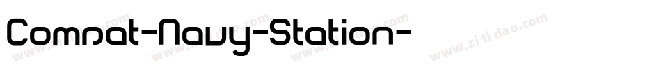 Comsat-Navy-Station字体转换