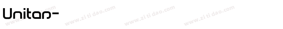 Unitas字体转换