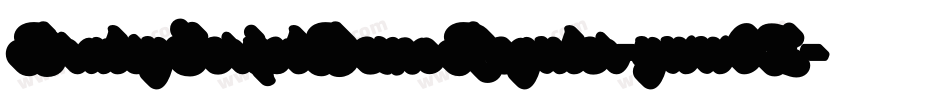 BratsyScriptDemoReguler-yww0Z字体转换