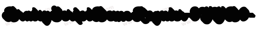 BratsyScriptDemoReguler-9YYB0字体转换
