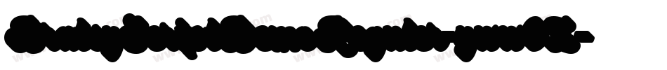 BratsyScriptDemoReguler-yww0Z字体转换