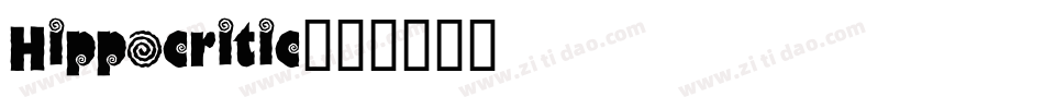 Hippocritic字体转换