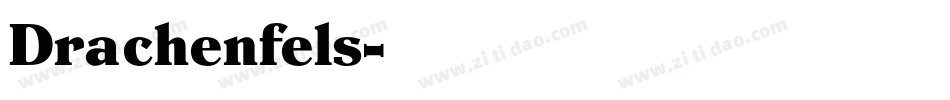 Drachenfels字体转换