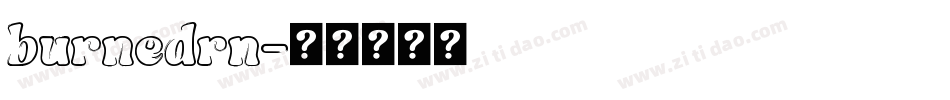 burnedrn字体转换