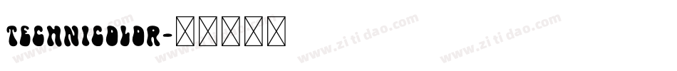 Technicolor字体转换