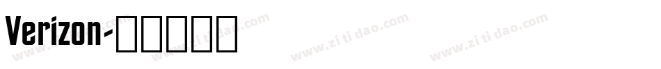 Verizon字体转换