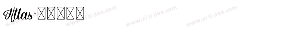 Htlas字体转换