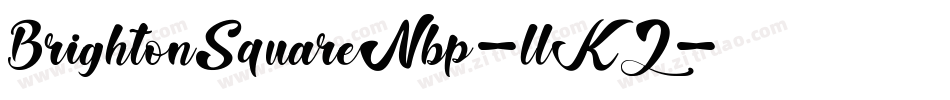 BrightonSquareNbp-llKZ字体转换
