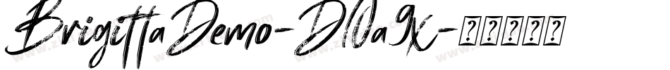 BrigittaDemo-DOa9x字体转换