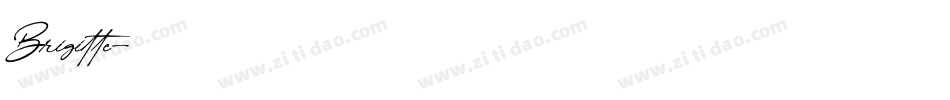 Brigitte字体转换