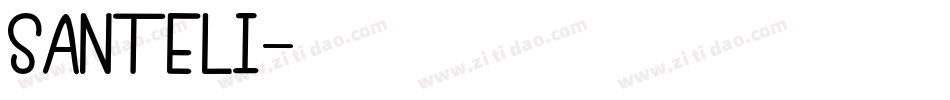 Santeli字体转换