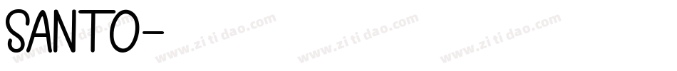 SANTO字体转换