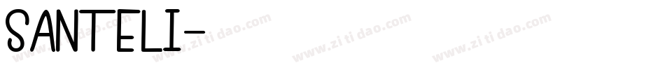 Santeli字体转换