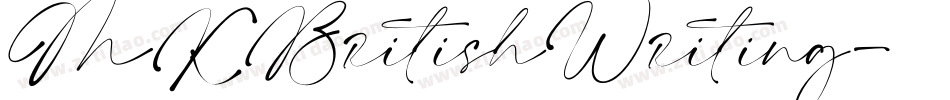 MKBritishWriting字体转换