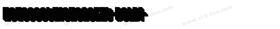 HouseGothicHG23Ext-BOLD1字体转换