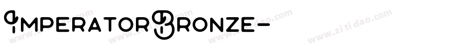 ImperatorBronze字体转换
