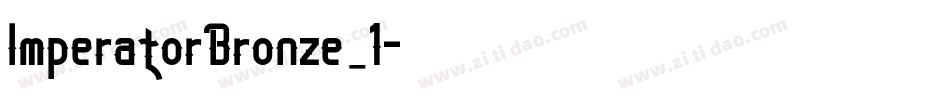 ImperatorBronze_1字体转换