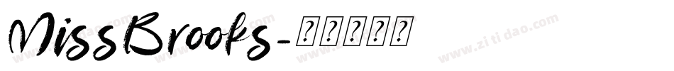 MissBrooks字体转换