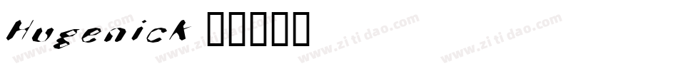 Hugenick字体转换