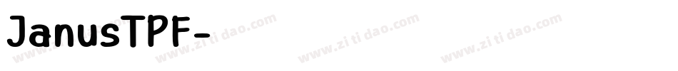 JanusTPF字体转换