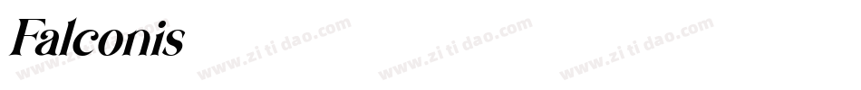 Falconis字体转换