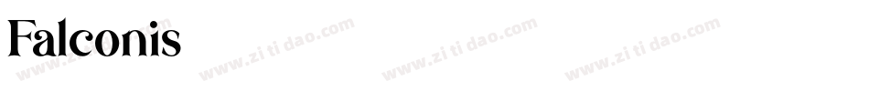 Falconis字体转换