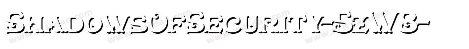 ShadowsOfSecurity-5zW8字体转换