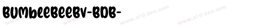 BumbleBeeBv-BDB字体转换