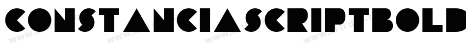 ConstanciascriptBold-8MZmD字体转换