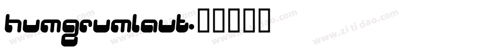 Humgrumlaut字体转换