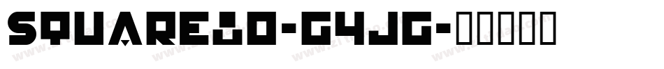 Square80-G4jg字体转换