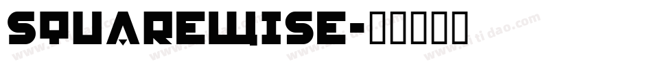 SquareWise字体转换
